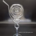 custom balloon shape wine glass goblet with straw